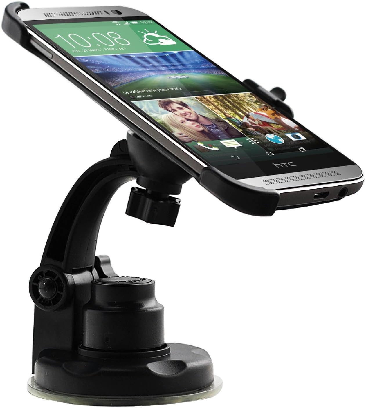 HTC One M9 Car Mount, Engive Firmly Car Mount Holder for HTC One M9 (M8 Car Mount)