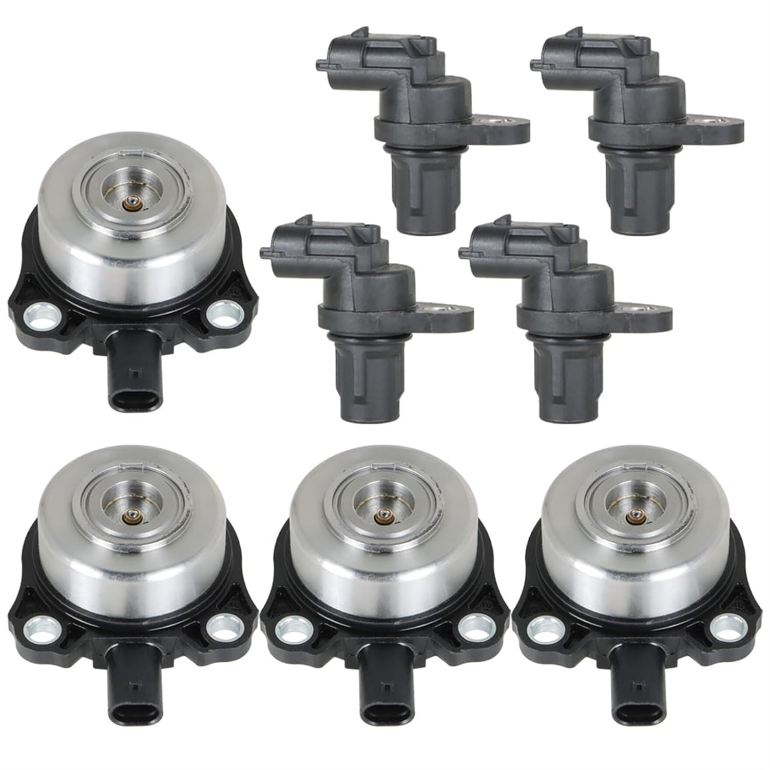 waltyotur 4 Pcs Camshaft Position Sensors and Magnets 2720510177 2729050043 A2720510177 A2729050043 Replacement for C230 C280 C300 C350 E350 E550 R350 S400