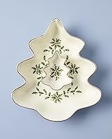 Vista 72 de Lenox 146504510 - Tazón de verduras navideño