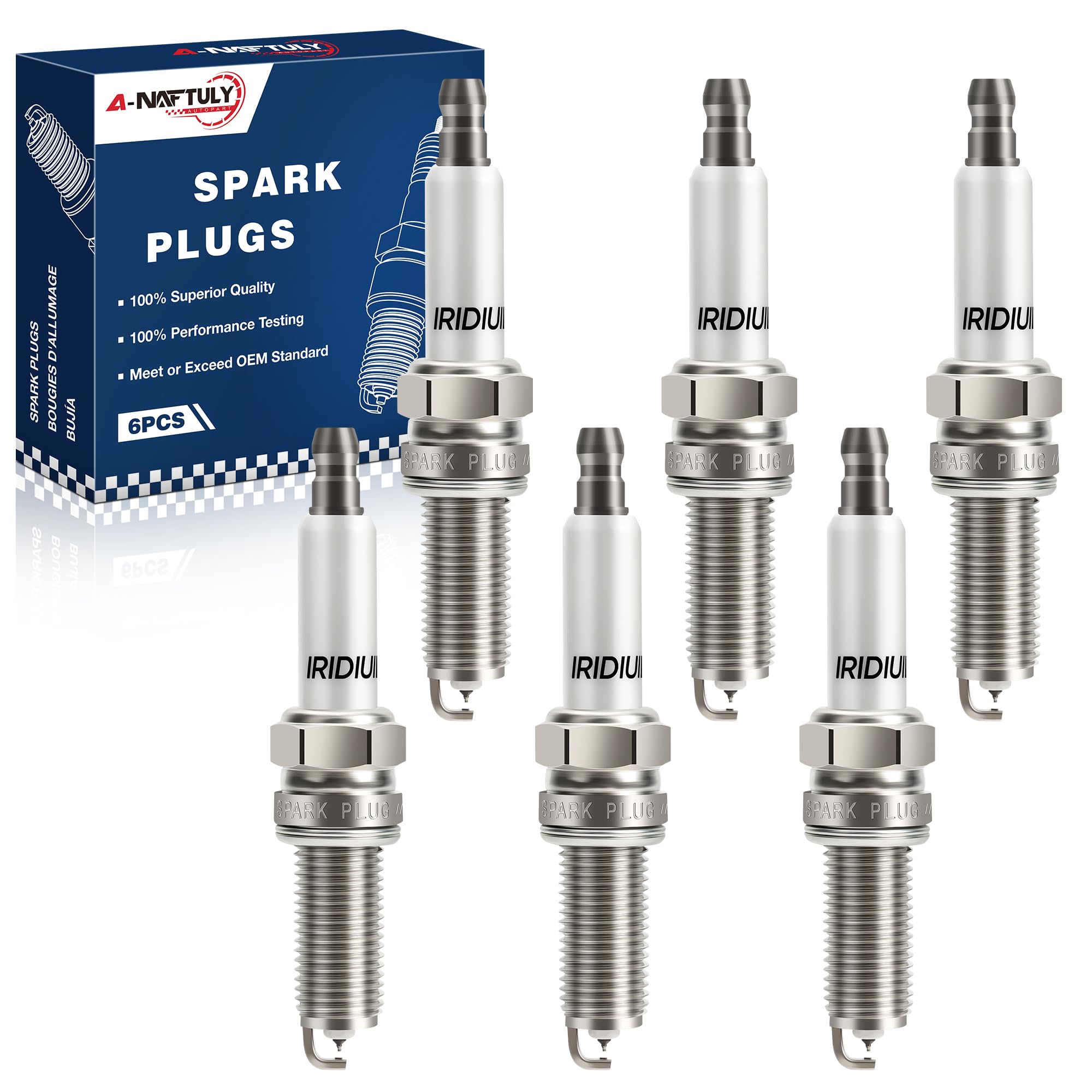 Iridium Spark Plugs (6 Pack) XP5701