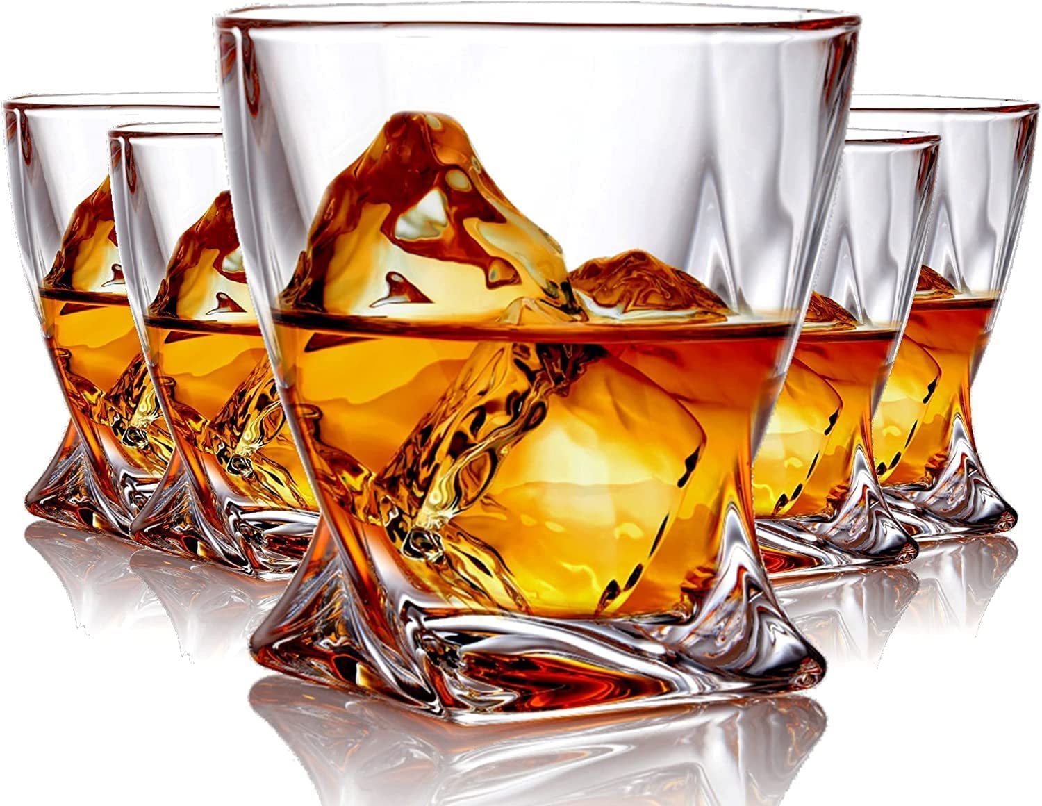 Plaza Whiskey Glasses Set of 6 - Premium Quality -15