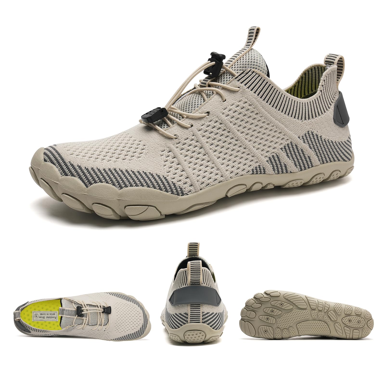 Scarpe da Immersione Uomo Donna(3027Beige,40EU)
