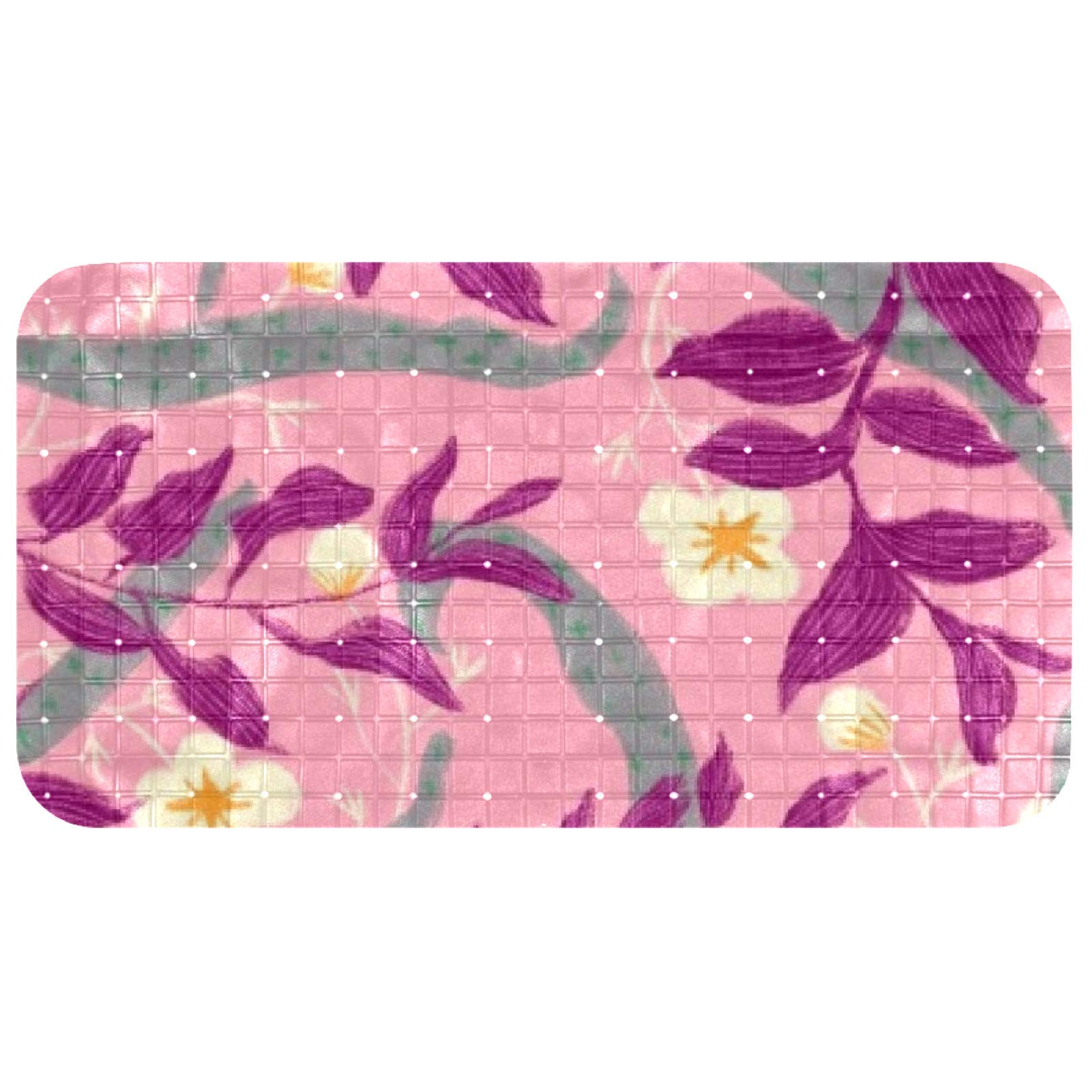 Tapis de bain antidérapant sans latex pour douche sécurisée