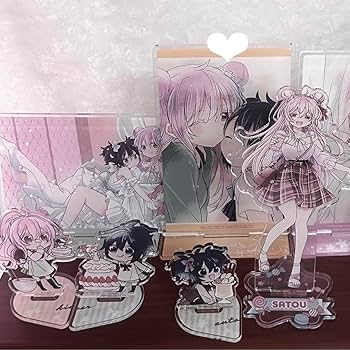 ハッピーシュガーライフ　アニメイト　さとう　しお　アクキー　セット ハッピーシュガーライフ アニメイト さとう しお アクキー