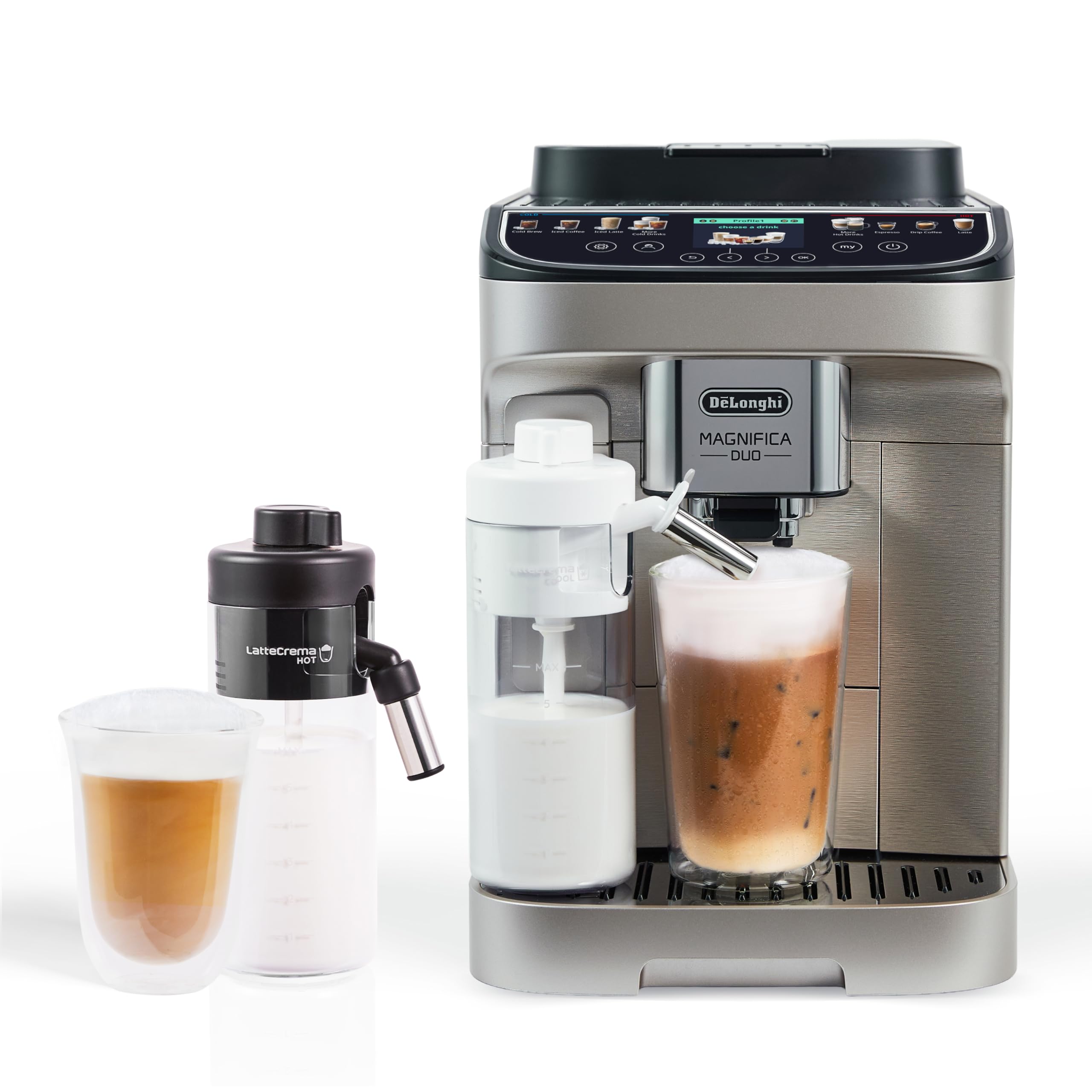 De'Longhi Máquina de café expresso Magnifica Duo totalmente automática