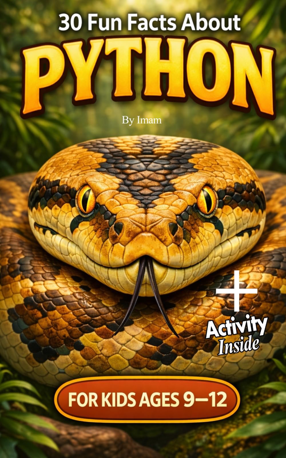 30 Fun Facts About Python Snakes for Kids Ages 9–12 + activity inside: Educational Animal Facts, Amazing Snake Science & Wildlife Learning for Curious Kids (Animal Facts Series 9-12)
