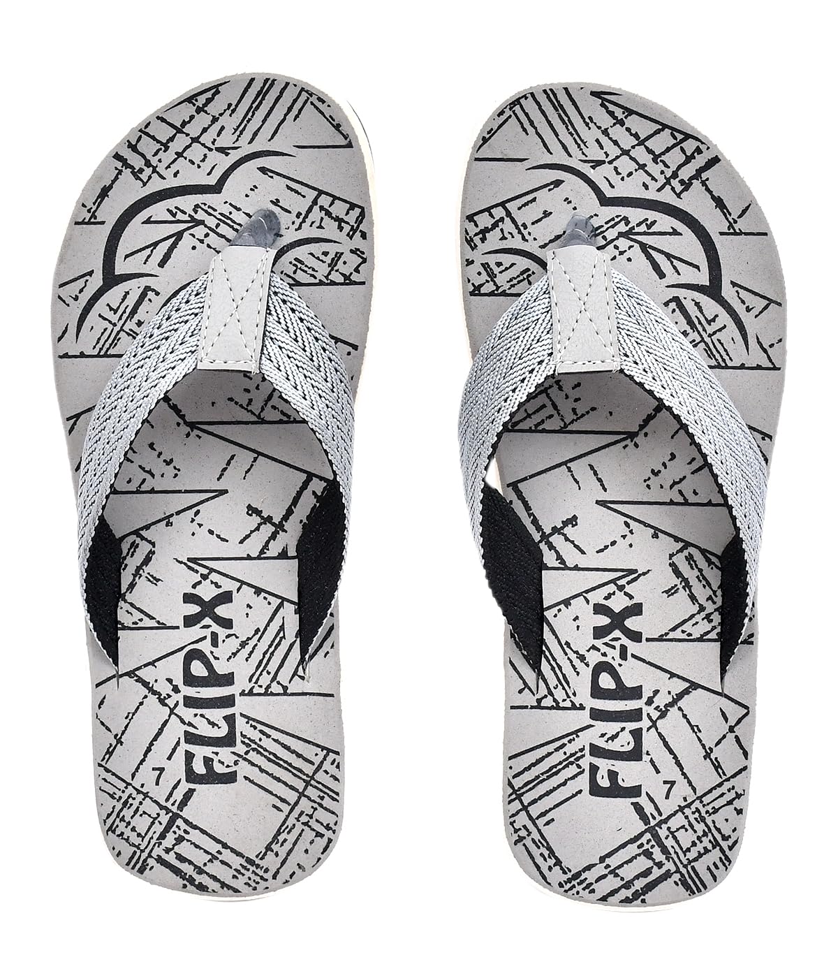 Men Premium Natural Rubber Slipper/Flip Flop Flip X |Anti Slippery|Durable TPR Sole|Cushioned Footbed|Padded Strap for Extra Comfort.-image-44