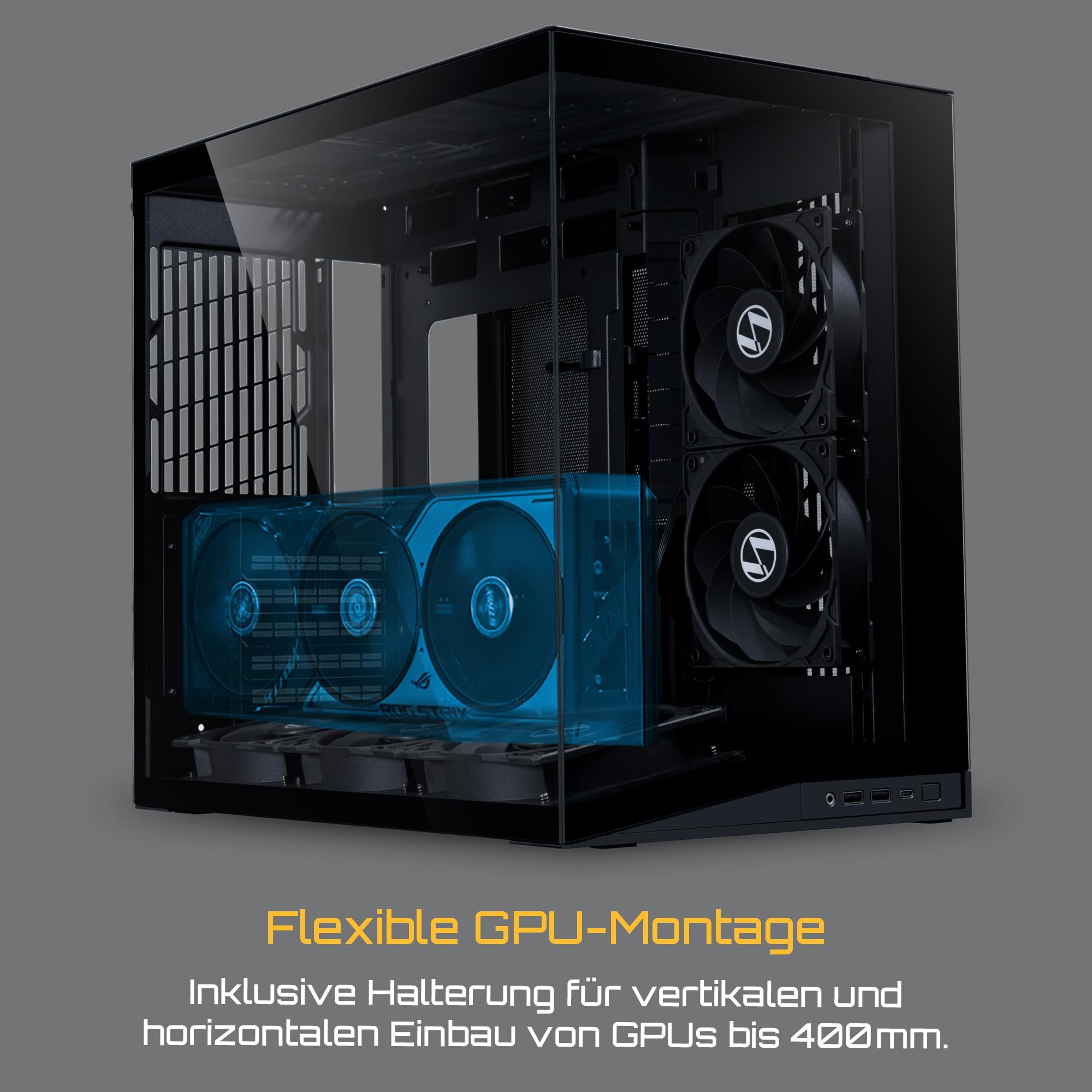 Amazon.co.jp: LIANLI ピラーレス コンパクトPC ケース O11D MINI V2