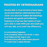 Vista 3 de Nootie - Champú para mascotas para pieles sensibles - Revitaliza la piel seca y el pelaje - Ingredientes naturales - Champú suave para perros