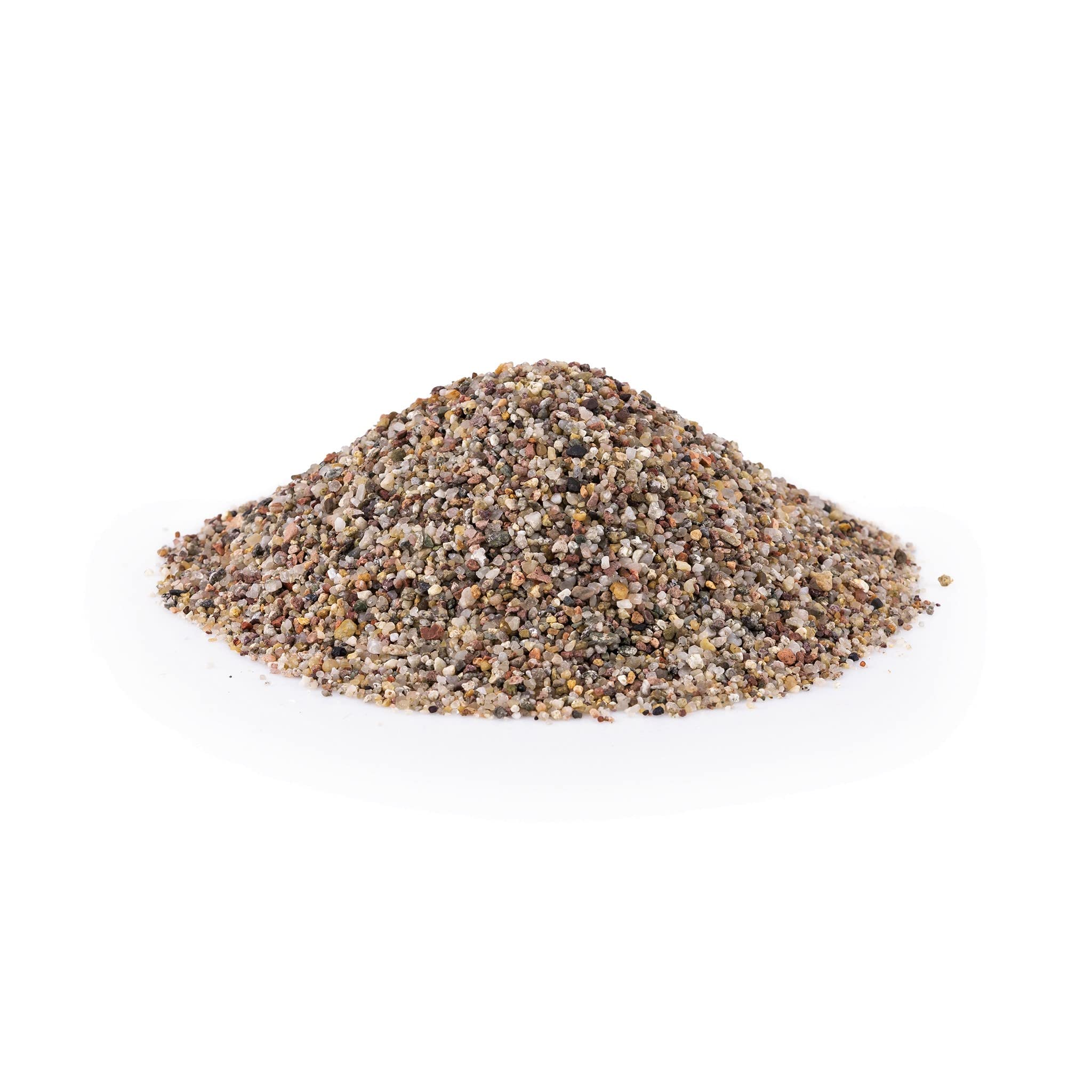 TM Aquatix Aquarium Sand Fish Tank Gravel Natural Decoration Substrate (2kg, Brown 1-2mm) โ image 1