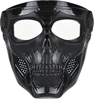 Outdoor Tactical Face Mask - Breathable Skeleton Design for Combat Sports Camping Cycling Full Face Protection