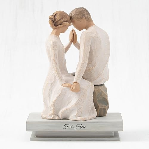 Miniatura 2 de Willow Tree Around You, figura esculpida pintada a mano con estante personalizado