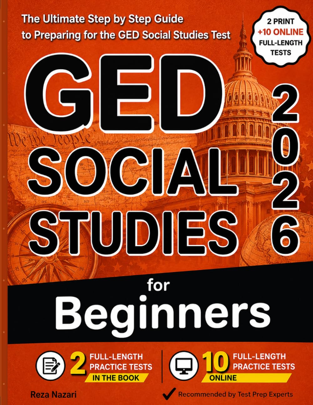 GED Social Studies for Beginners: The Ultimate Step-by-Step Guide to Preparing for the GED Social Studies Test