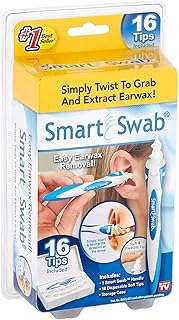 SMART SWAB Spiral Ear Cleaner. Safe Ear Wax Removal Kit