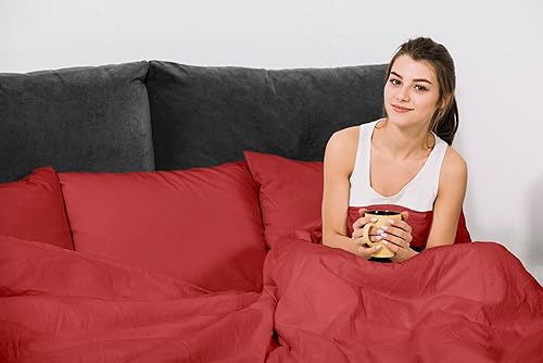 Miniatura 8 de U.S. Polo Assn. Juego de ropa de cama de microfibra de 6 piezas, tamaño Queen, sábanas bajeras de bolsillo plano y profundo, fundas de almohada,