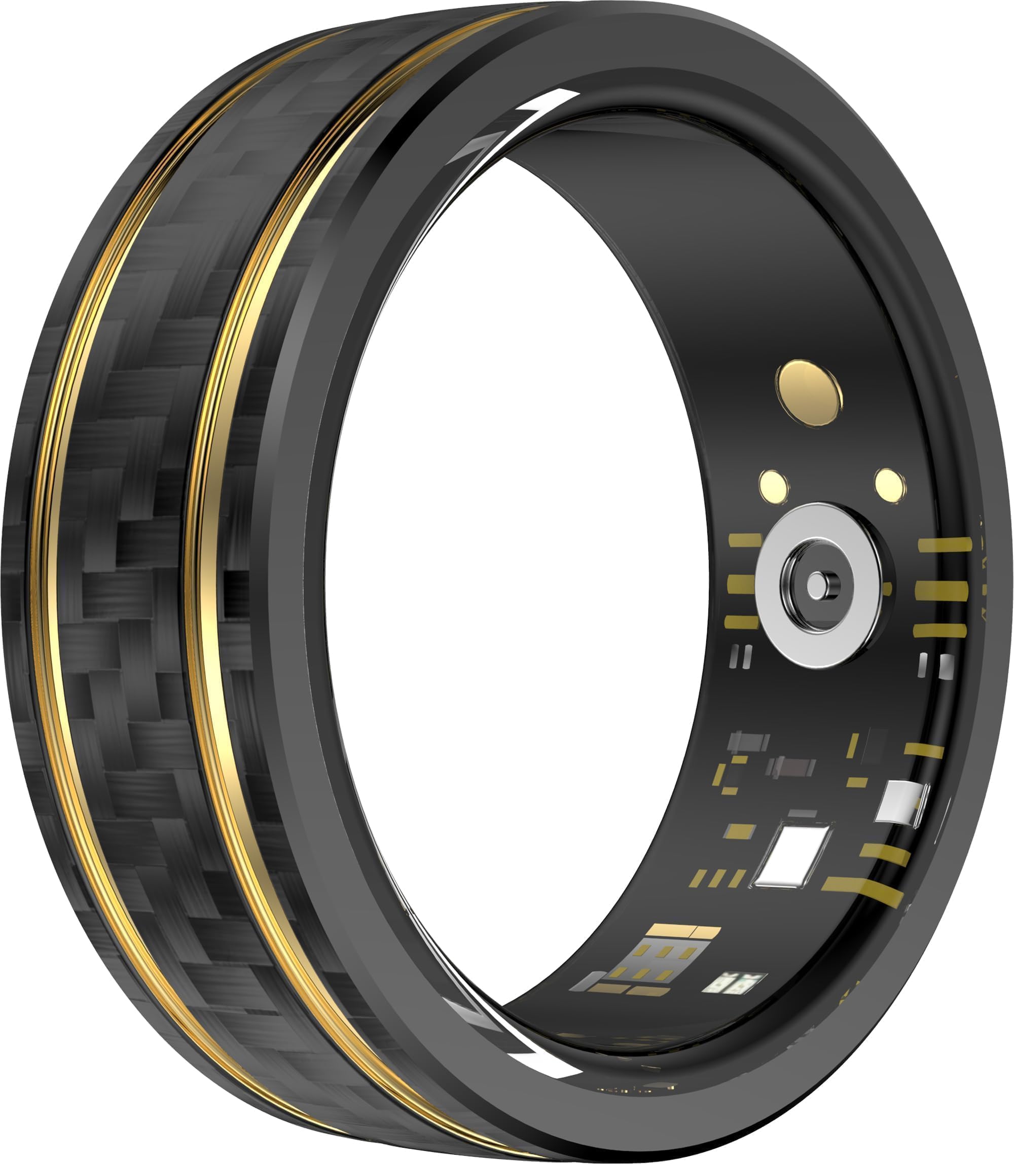 Bague intelligente moniteur de fréquence cardiaque, moniteur de pression artérielle, moniteur de sommeil, d'oxygène dans le sang, podomètre, compteur de pas, compteur de calories, bague de fitness