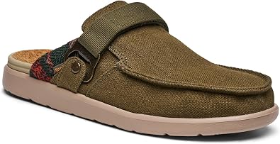 Sanuk Mens Happy Hour Lite | Bottle Opener Buckle | Slip On Shoes for Men | Mens Loafers | Removable EVA Insole