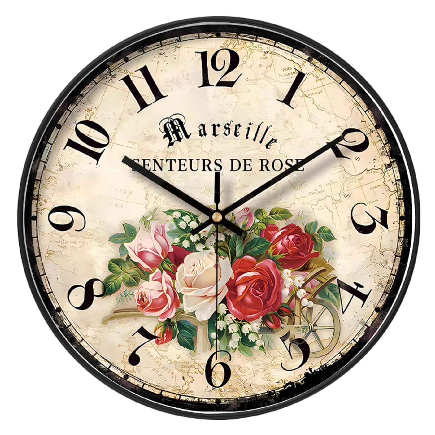 Orologio Da Parete Silenzioso Shabby