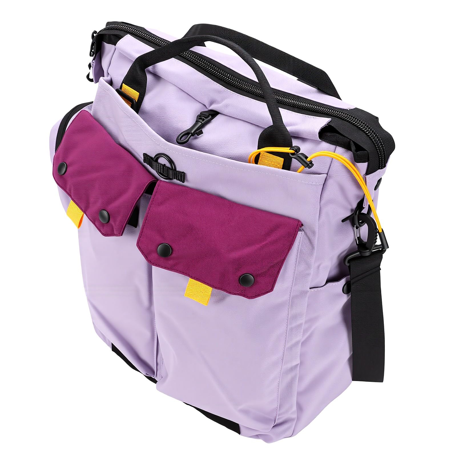 POENVFPO Mochila de Tenis para Hombre y Mujer, Bolsa de Raqueta de 18L de Oxford con Separación Húmeda y Seca Desmontable, Compartimento para Portátil, Bolsillo para Zapatos, Hebilla de