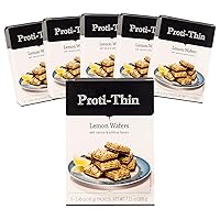 Vista 18 de Proti-Thin Cuadrados de obleas de moca con alto contenido de proteínas, 0.51 onzas de proteína, bajas en calorías, bajas en carbohidratos, bajo