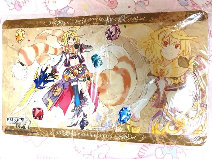 プレイマット ミリオンアーサー Amazon.co.jp: ミリオンアーサー TCG プレイマット 4人の