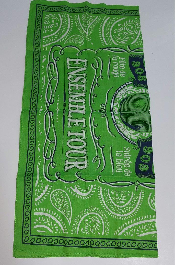 Mrs. GREEN APPLE バンダナ 緑 ENSEMBLE グッズ ミセス Amazon.co.jp: ensembleツアー緑色 バンダナ Mrs. GREEN APPLE