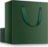 Vista 29 de EUSOAR Bolsas grandes de papel de papel para regalo, 12 bolsas de papel kraft de 12.5 x 4.5 x 11 pulgadas con asas a granel, para venta al por