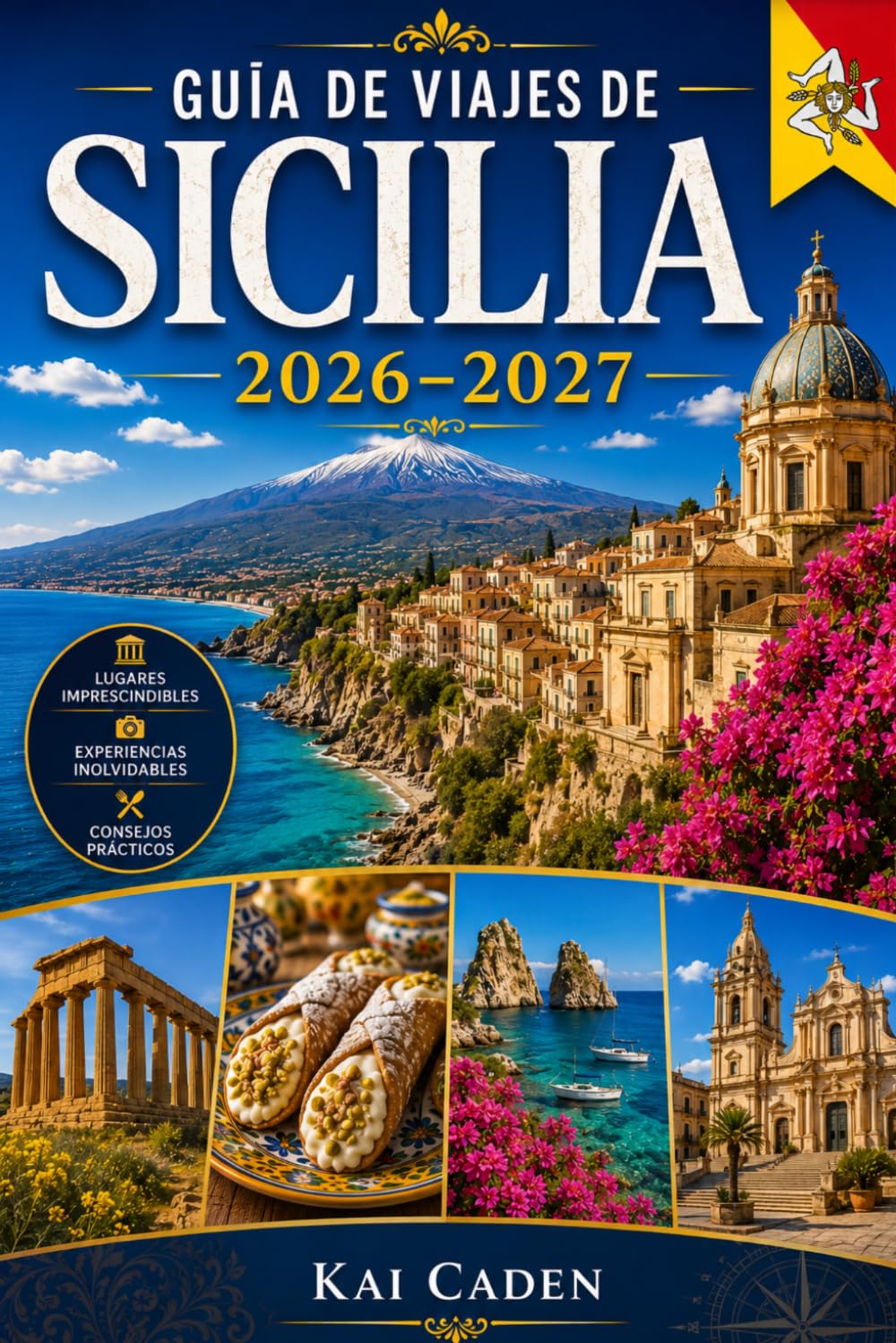 Guía de viajes de Sicilia 2026–2027: Explora Palermo, Catania, Taormina, Siracusa, Cefalù, el Monte Etna, el Valle de los Templos, playas destacadas, ... primerizos, parejas, familias y viajeros