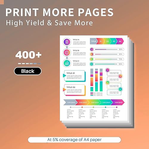 Miniatura 3 de 245xl - Cartucho de tinta compatible de repuesto para Canon 245XL PG245 para impresora MX490 MX492 MG2522 TS3100 TS3122 TS3300 TS3322 TR4500 TR4520