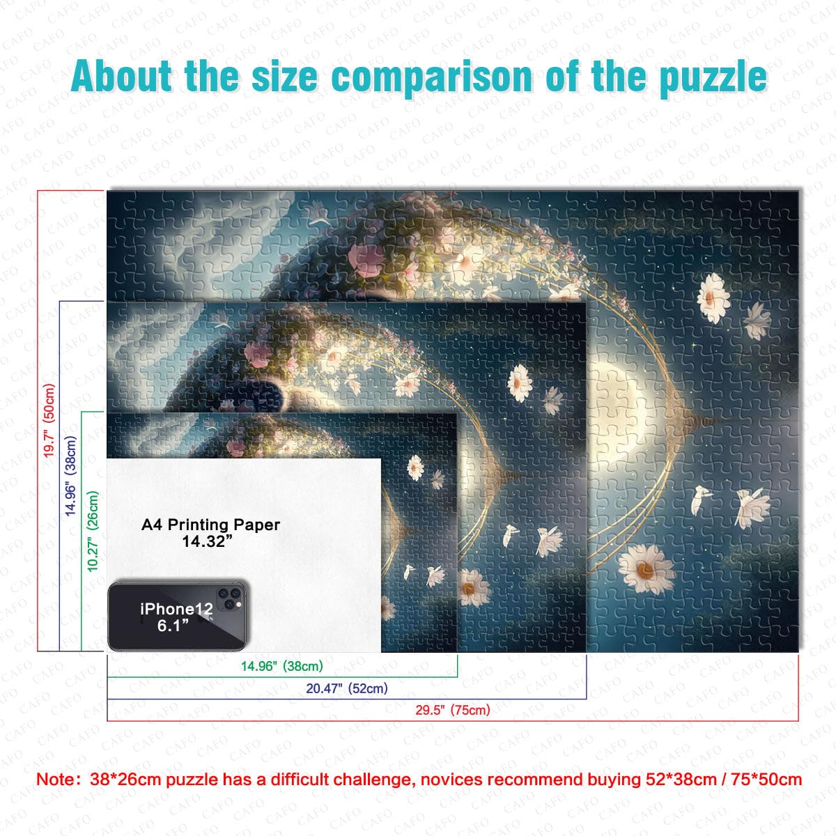 Puzzle 2000 pièces pour Adultes, Jeux éducatifs, bébé Panda, décoration d'intérieur, décoration et Cadeaux Uniques, 27,56 po x 39,37 po
