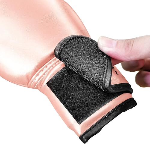 Miniatura 5 de Luniquz Kids Boxing Gloves for Punching Bag Training, 4 6 8OZ Kickboxing Sparring MMA Gloves