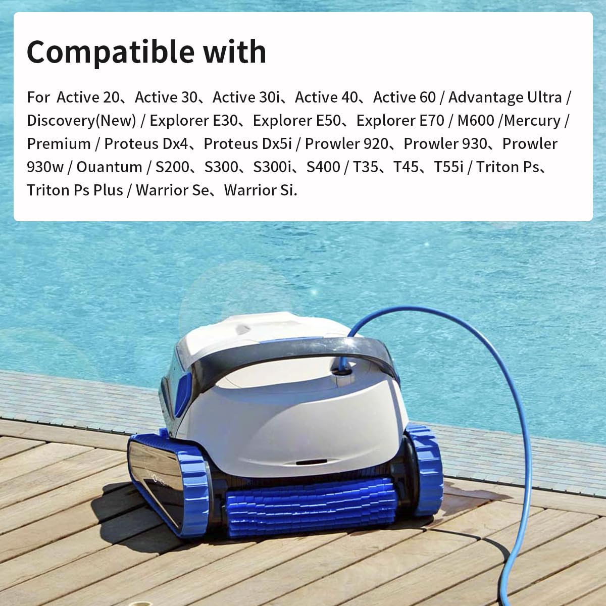 9991457-R1 Schwimmbad-Filterkorb kompatibel mit Dolphin Active 20, Active 30 Explorer E70, M600 S200 S400, T35, T45, T55i Schwimmbad-Wartungsteile,ultrafeines Netz-Design