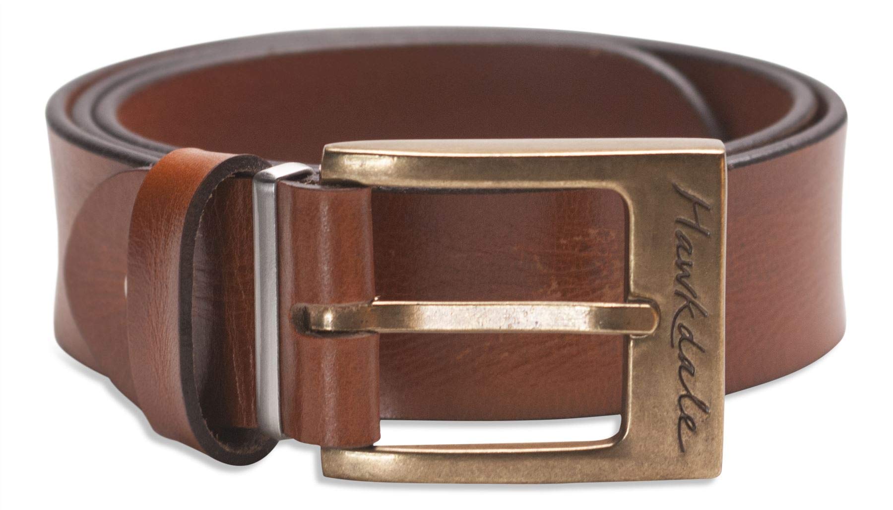 Hawkdale Full Grain Mens Leather Belt - Made In The UK - 1.5" - Black, Brown, Tan Strap - # 820-400