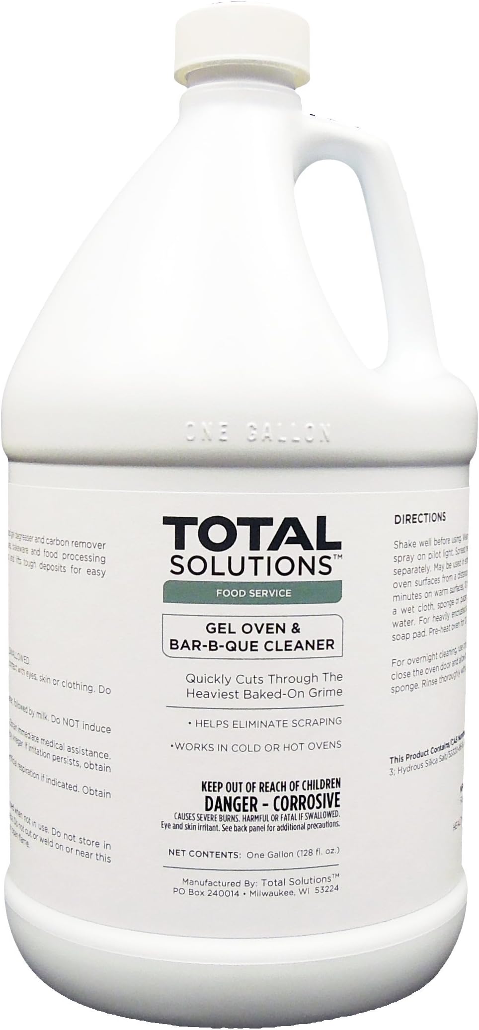 Gel Oven & Bar-b-que Cleaner- 4 Gallon Case