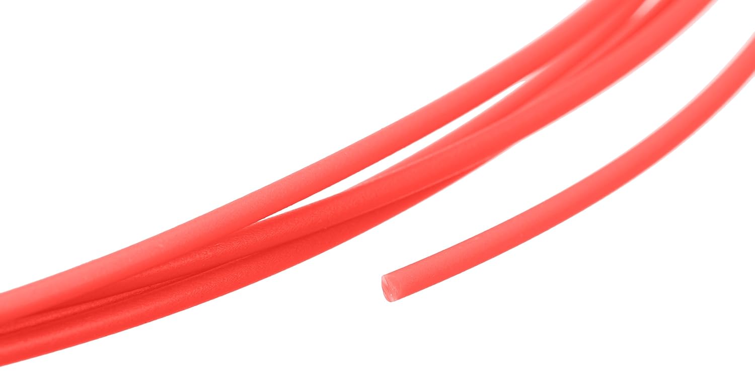 Amazon Basics PLA 3D Printer Filament, 1.75mm, Translucent Red, 1 kg Spool