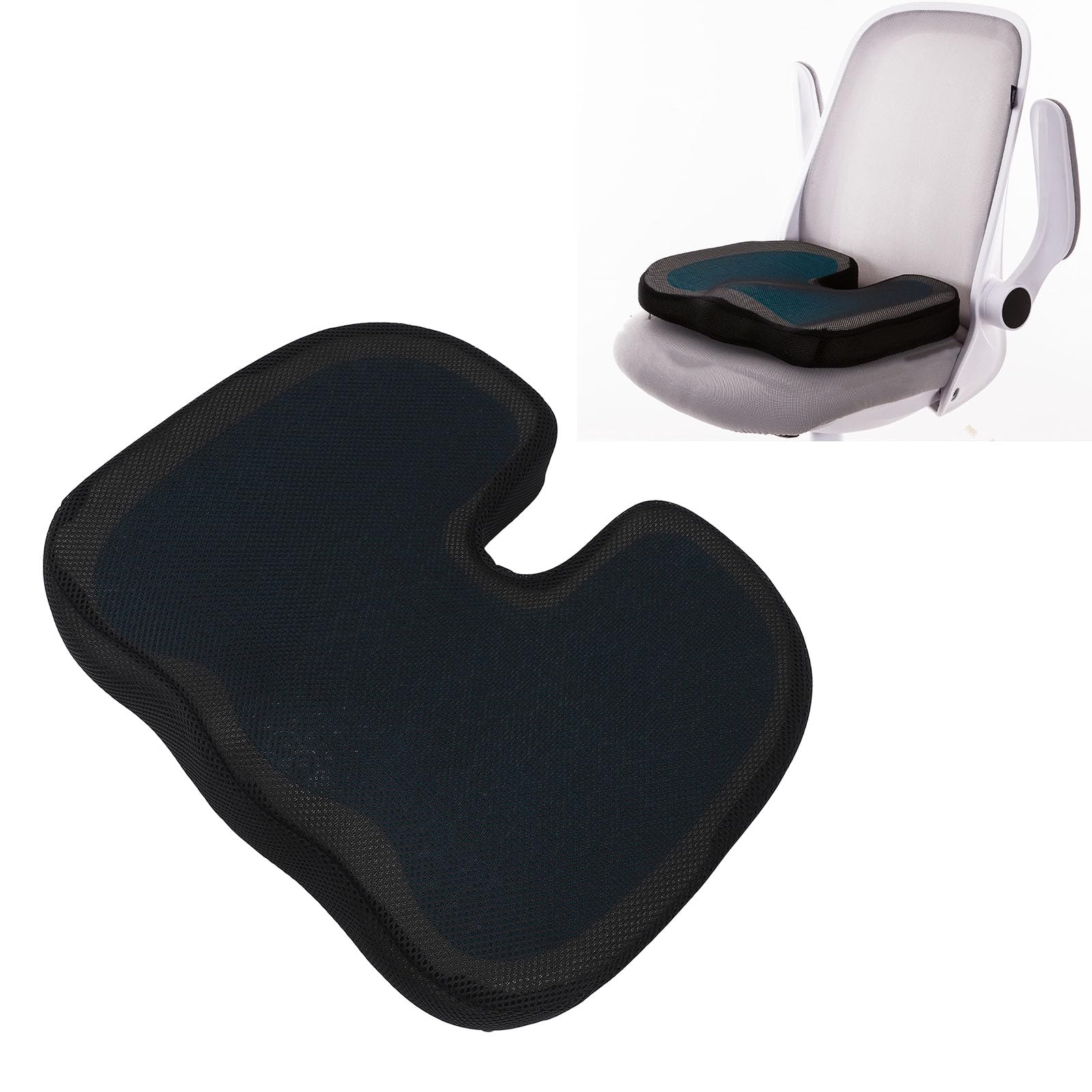 Cuscino del Sedile in Gel con Design a Rimbalzo Lento