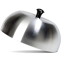 Vista 1 de Carlisle FoodService Products 60103 Cubierta de aluminio para hamburguesas/cúpula de fusión de queso, 6