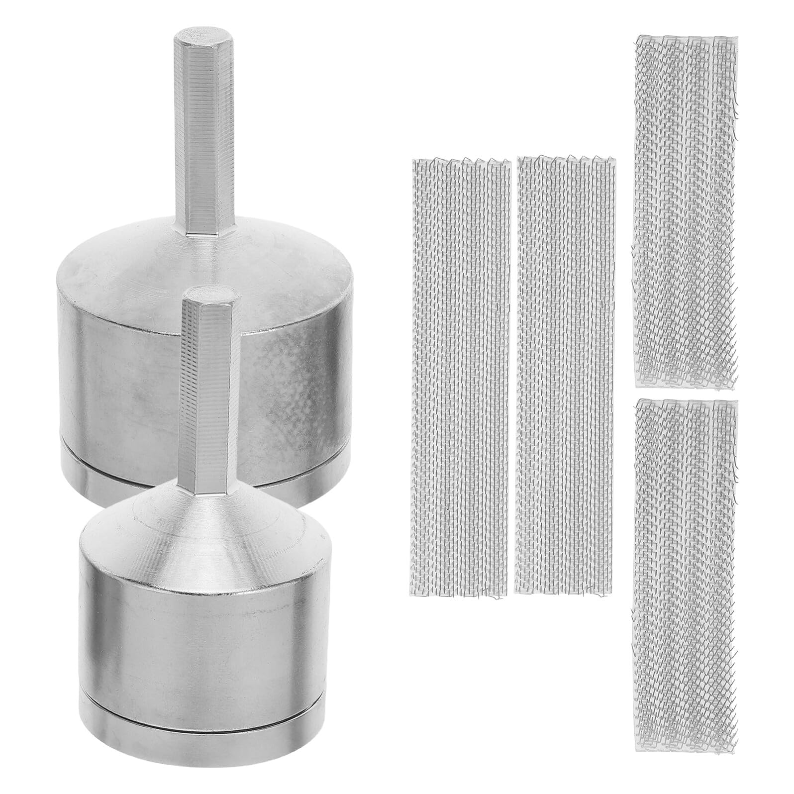 Kit brosses métalliques pour cuivre accessoire perceuse tige hexagonale 1/4 lot 6