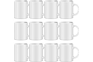 TANGLONG Blank Sublimation Mugs 11oz (Set of 12)