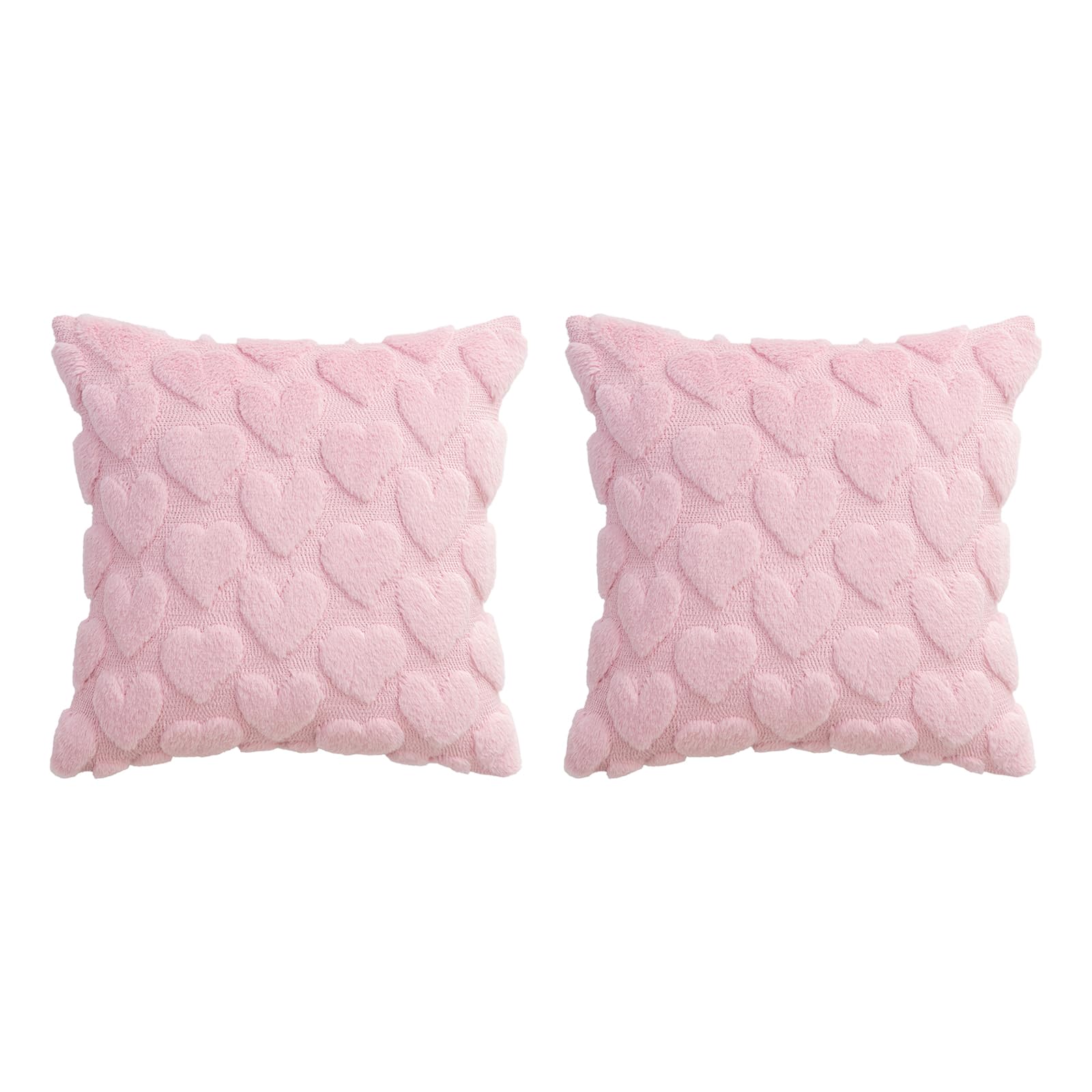 Yhplxyuus Of 2 Valentines Day Pillow Covers Soft and Durability Cushions Case for Holiday Homes Decors 45x45cm / 30x50cm Valentines Day Pillow Covers