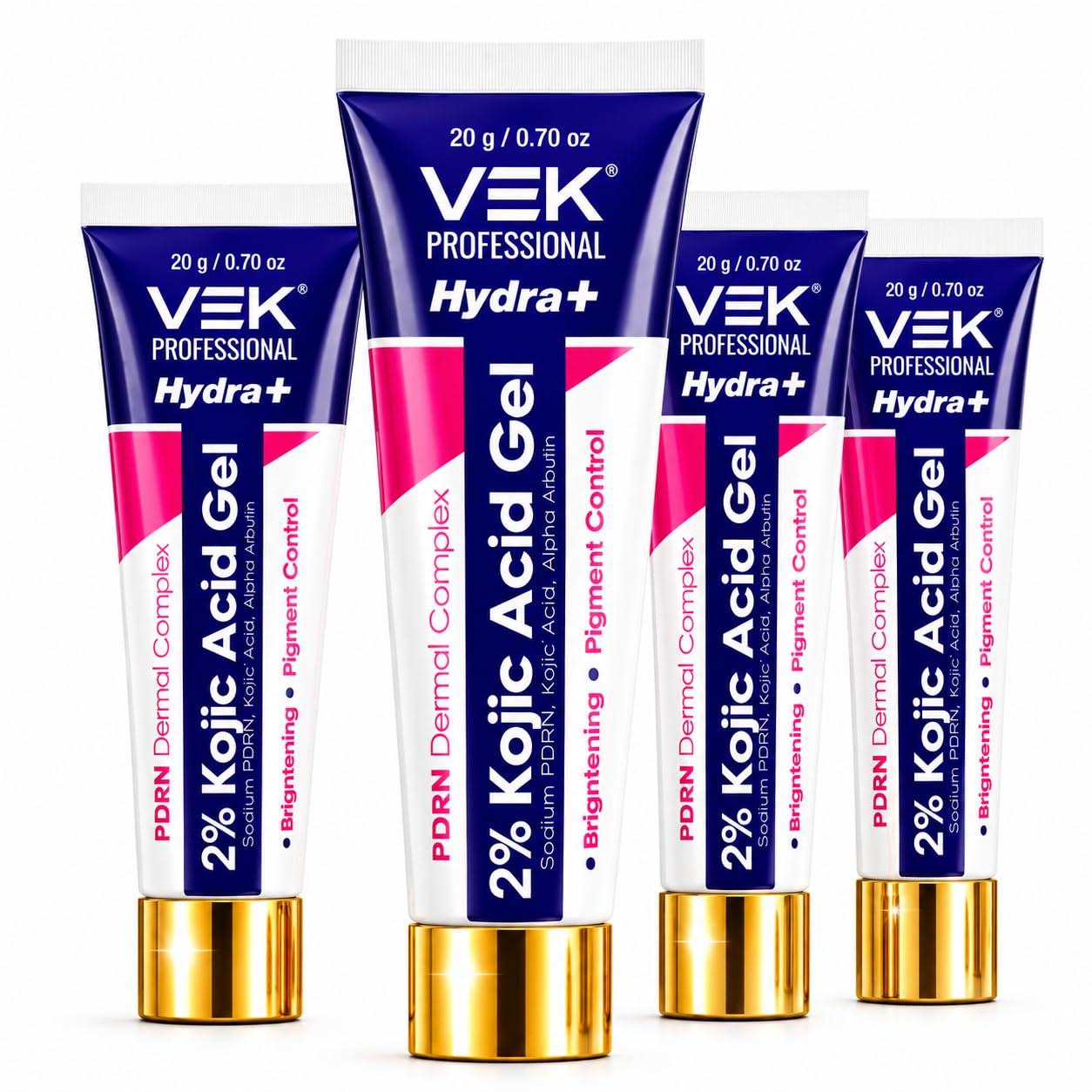 VSK Professional Hydrate 2% Kojic Acid Gel | PDRN Dermal Complex + Alpha Arbutin | Brightening Gel for Dark Spots, Pigmentation & Melasma | Lightweight Non-Greasy Formula for All Skin Types | (80 g)-image-39