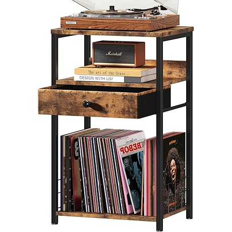 Record Player Stand with Vinyl Storage: The Ultimate Vinyl Enthusiast's Haven