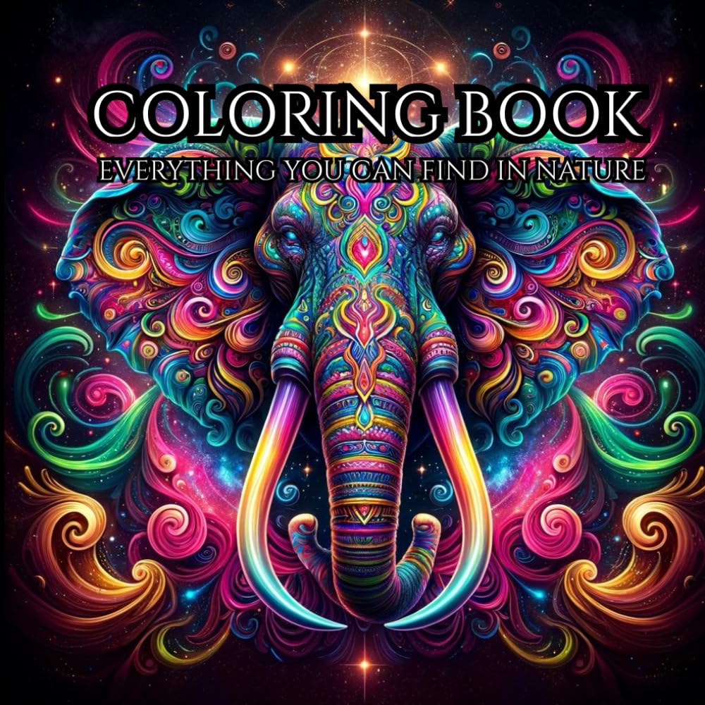 Serene Nature: Adult Coloring Book For Mind Clarity: Relax and Unwind with the Beauty of Everything Beyond the Busy Life