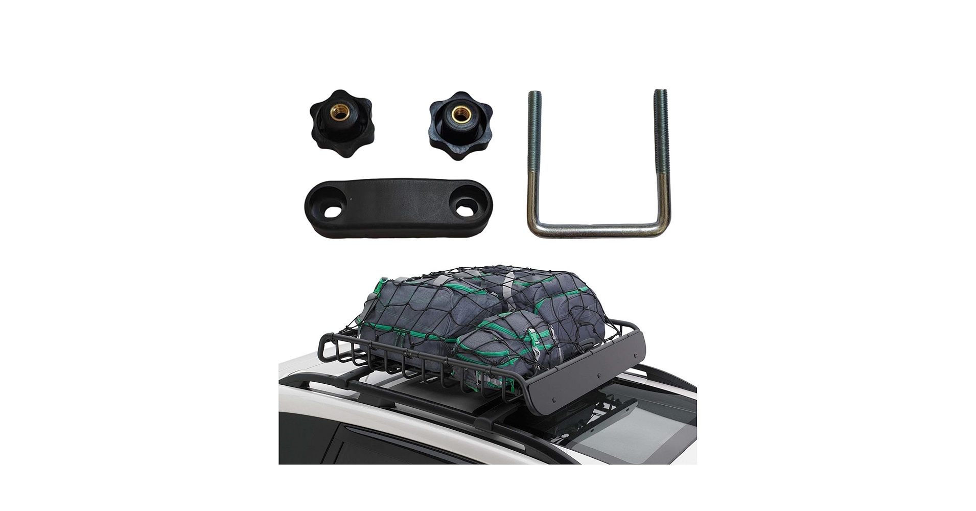 あおまのパパ ‼️UDクオン　ルーフラックmini ＋フック紫　AA あおまのパパ ‼️UDクオン ルーフラックmini ＋フック紫 AA