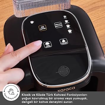 Karaca Hatır Automatic Turkish Coffee Machine with Water Chamber Cabbage Green