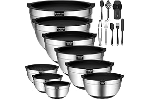 Premium Umite Chef Mixing Bowls: Seamless Cooking with Airtight Precision