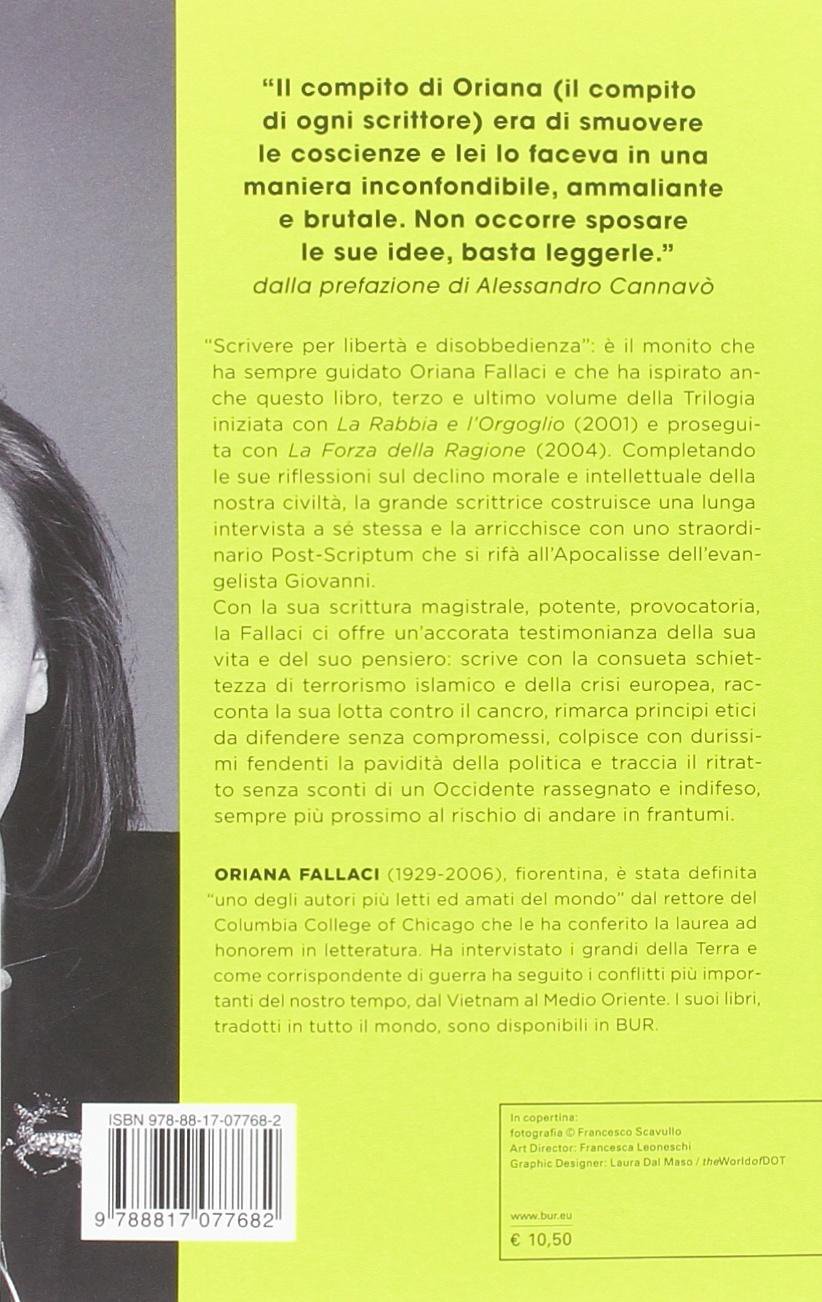 Oriana Fallaci intervista sé stessa-L'Apocalisse