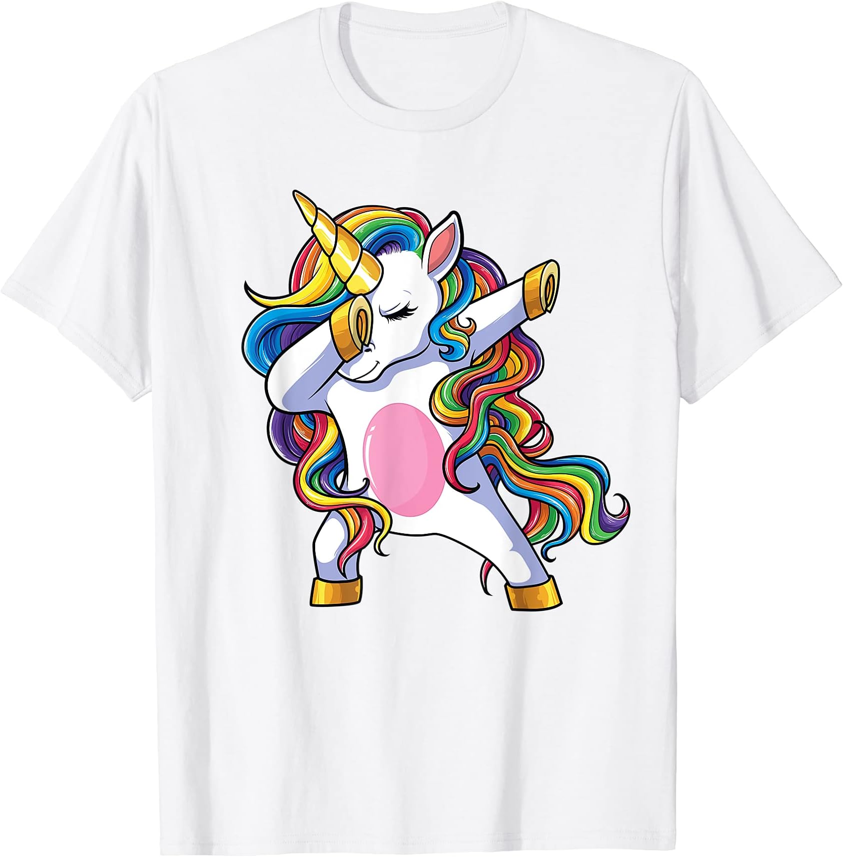 Dabbing Unicorn T shirt CoDab Unicorn Shirt Girls Kids Women Dabbing Unicorns T-ShirtOEKO-TEX STANDARD 100