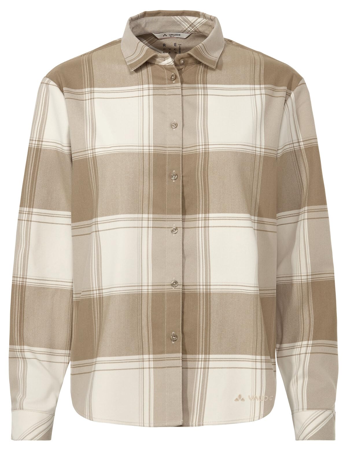 Women's Farsund Long Sleeves Shirt III, miejska flanelowa bluzka koszulowa dla kobiet, ciepła i wygodna