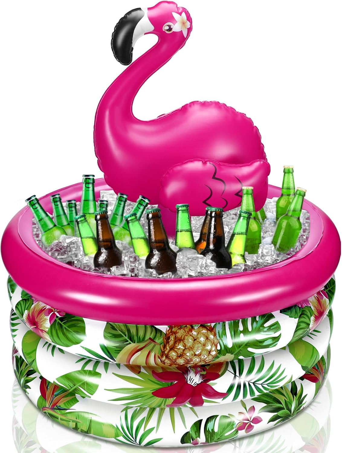 Amazon.com: Bencailor Summer Flamingo Party Decoration Pink Flamingo ...
